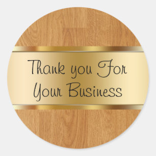 Classy Customer Thank You Stickers
