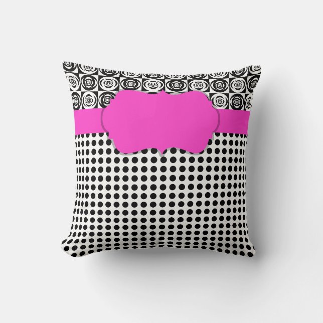 Classy Customisable Pattern Cushion (Front)