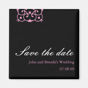 Classy : Customisable Save the Date Magnet