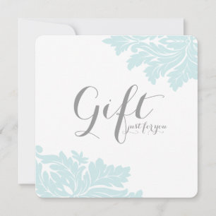 Classy Damask Gift Certificates