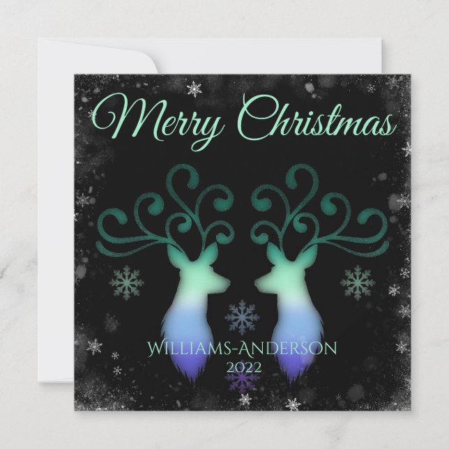 Classy Deer, The G in LGBTQ, Pride, Christmas (Front)