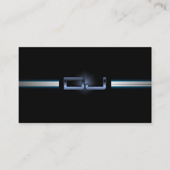Classy DJ Business Card (Front)