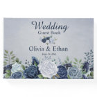 Classy Dusty Blue Watercolor Floral