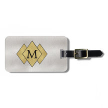 Classy Elegant Personalised Faux White Leather Lug
