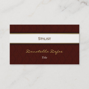 Classy Elegant Professional Business Card
