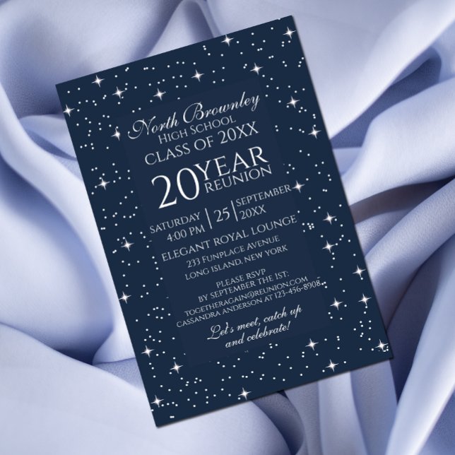 Classy, Elegant School Reunion Design Invitation (Creator Uploaded)