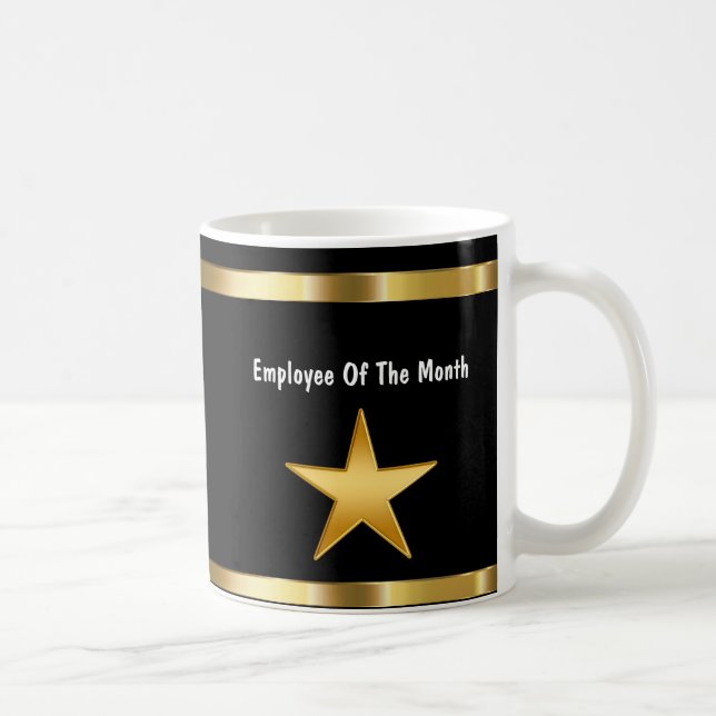 Classy Employee Of The Month Coffee Mug (Right)