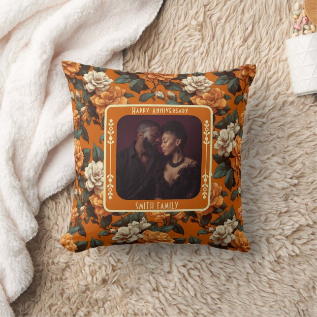 Classy Family 5Th Anniversary Throw Pillow For Mum (Blanket)