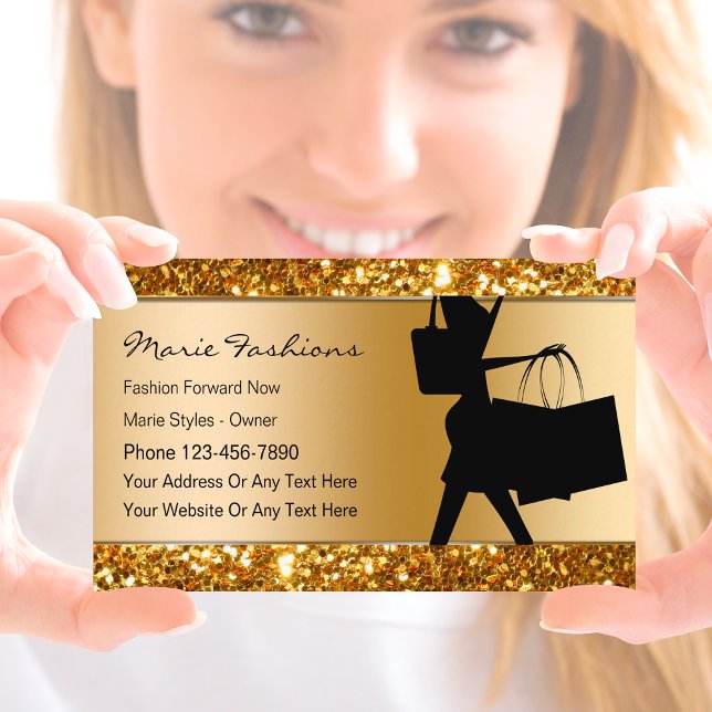 Classy Fashion Business Cards (Creator Uploaded)
