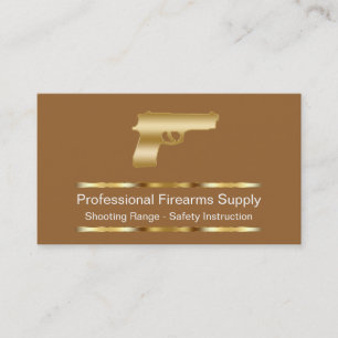 Classy Firearms Business Cards