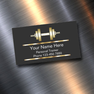 Classy Fitness Coach Business Magnets
