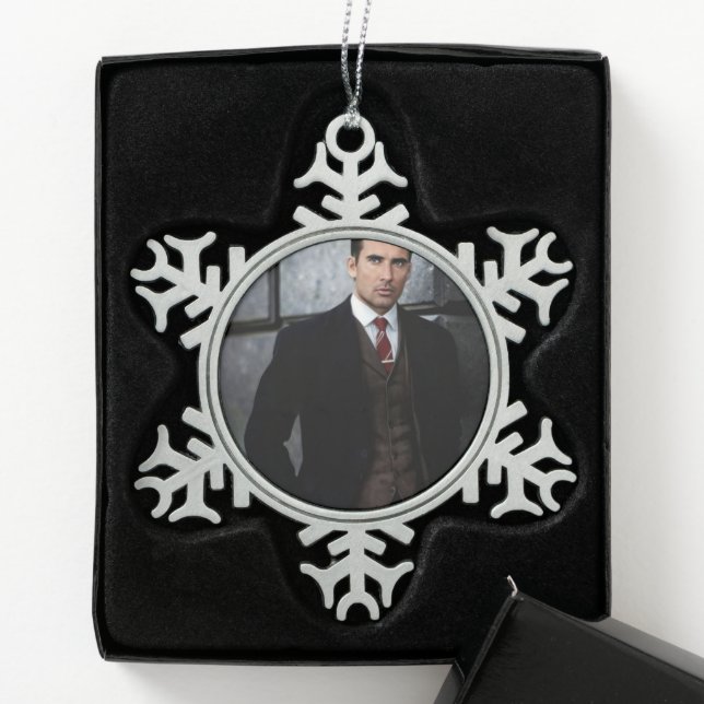 Classy Gentleman snowflake ornament (Box)