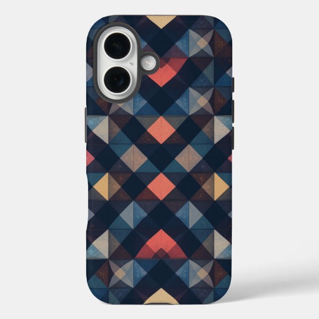 classy geometric phone cover (Back)