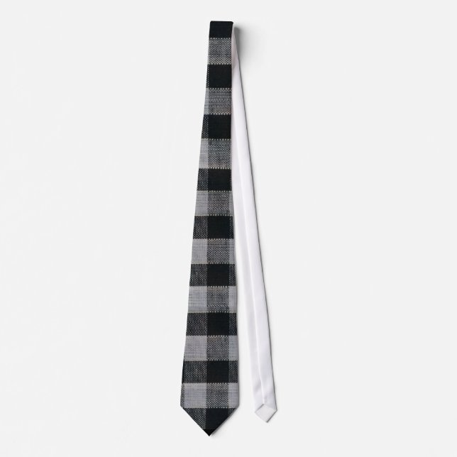 Classy Gingham TRENDY GIRL Necktie (Front)