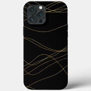 Classy Gold Lines iPhone 13 Pro Max Case