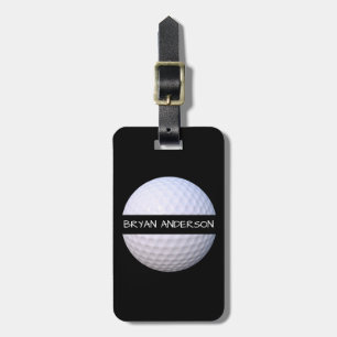 Classy Golf Luggage Tag