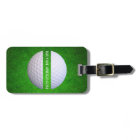 Classy Golf Luggage Tag