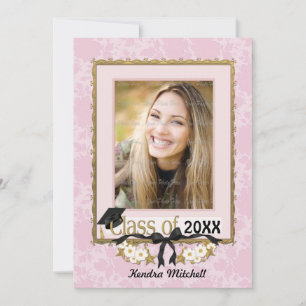 Classy Graduate - Customise Invitation
