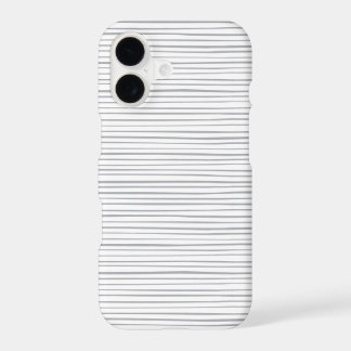 Classy Grey Watercolor Stripes