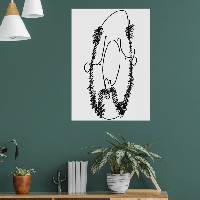 Classy guy poster (Living Room 1)