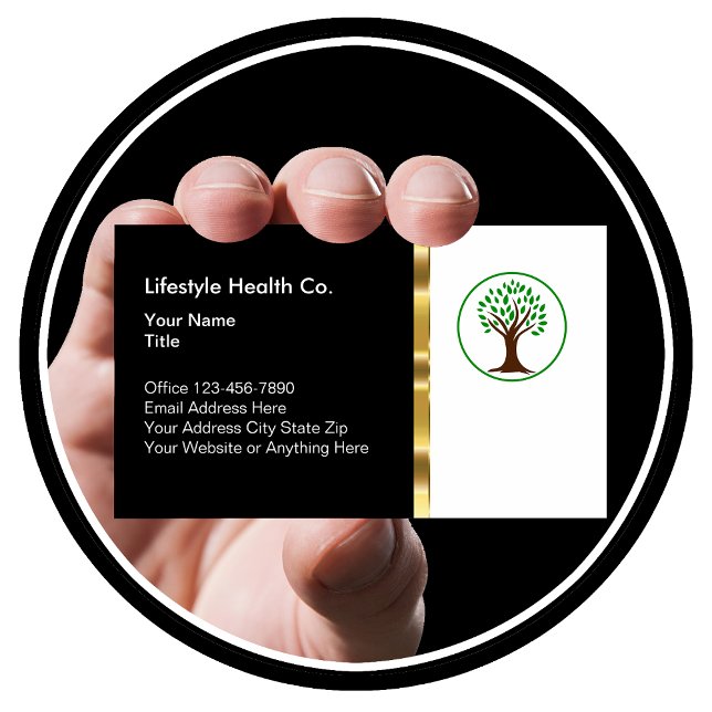 Classy Healthcare Professional Business Business Card (Creator Uploaded)