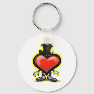 Classy Heart Key Ring