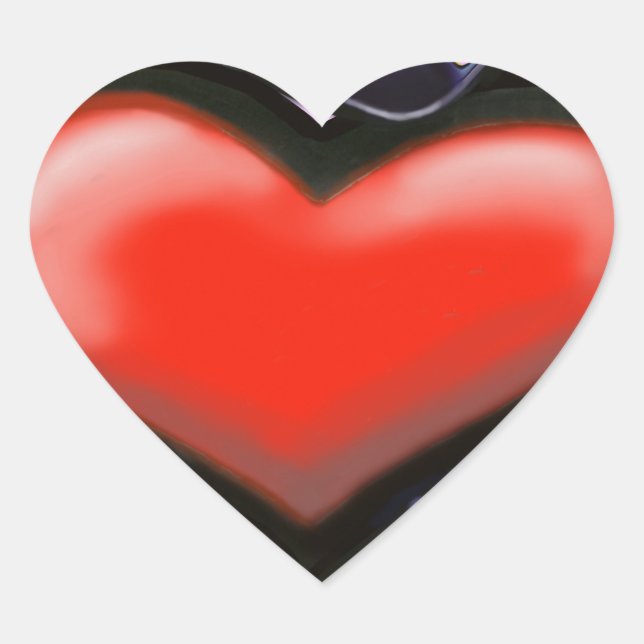 Classy Heart Sticker (Front)