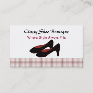 Classy Heels Boutique Business Card
