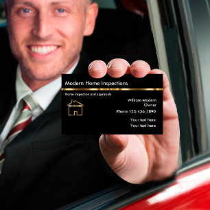 Classy Home Inspection Appraisals Business Card