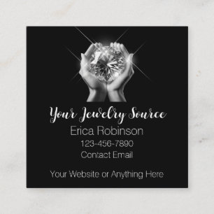 Classy Jeweller Jewellery Source Business Cards