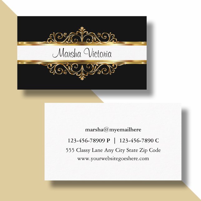 Classy Ladies Business Cards (Creator Uploaded)