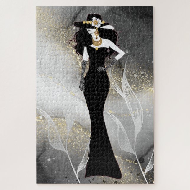 CLASSY LADY JIGSAW PUZZLE (Vertical)