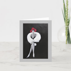 Classy Lady/ Note Card