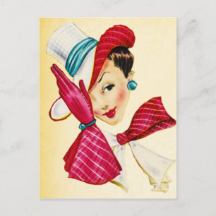 Classy Lady Postcard