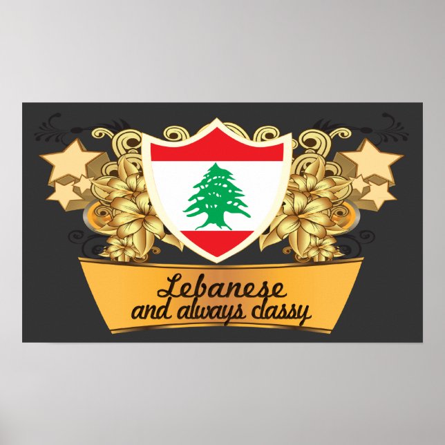 Classy Lebanese Poster (Front)
