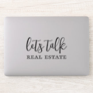 Classy Let's Talk Real Estate Promotional 
