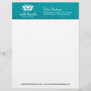 Classy Letterhead with Lotus