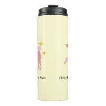 Classy like a Poodle Mum Thermal Tumbler