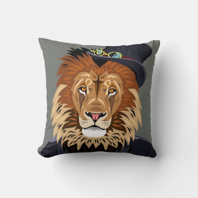 Classy Lion Cushion (Front)