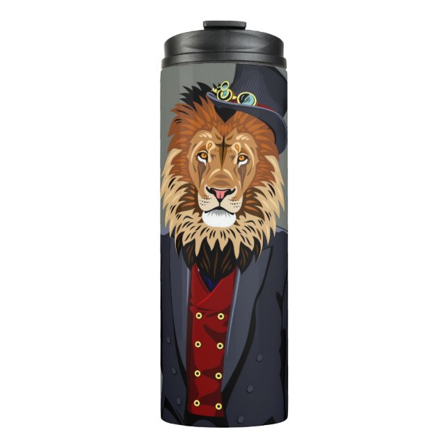 Classy Lion Thermal Tumbler (Front)
