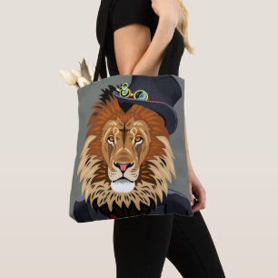 Classy Lion Tote Bag