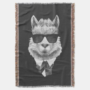 Classy Llama Throw Blanket