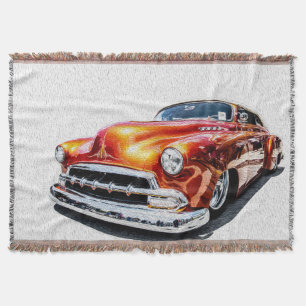 Classy Lowrider Throw Blanket