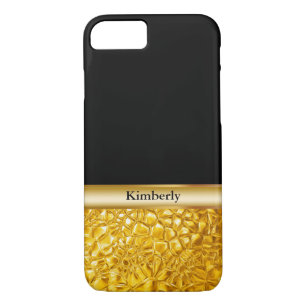 Classy Luxury Gold Look iPhone 8/7 Case