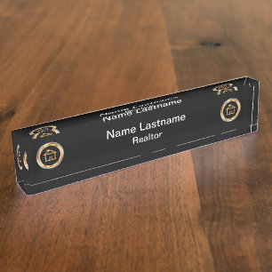 Classy Luxury Realtor Design Nameplate