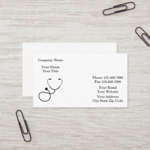 Classy Medical  Business Card
