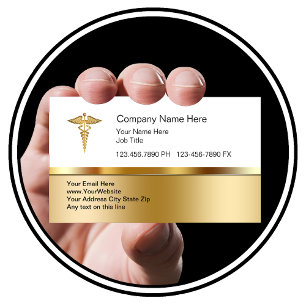 Classy Medical Business Cards
