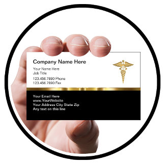 Classy Medical Business Profile Card