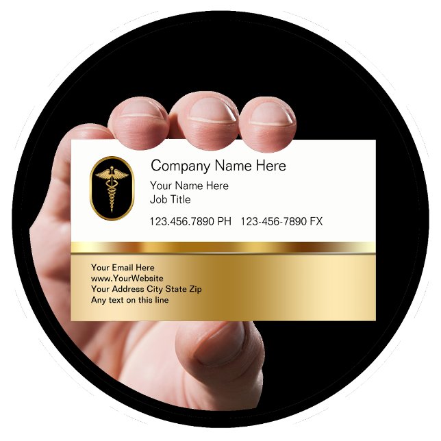 Classy Medical Doctor Office Business Card (Creator Uploaded)