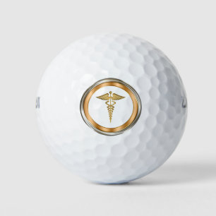 Classy Medical Theme Golf Balls